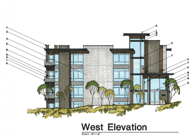 21 Unit Apartment Building For North Admiral Has Filed